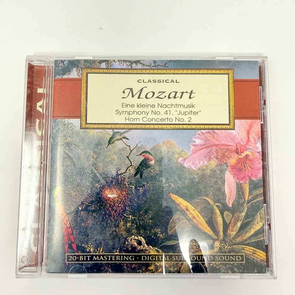 Mozart Eine kleine Nachtmusik  No 41 Jupiter CD Year 1995  Classical